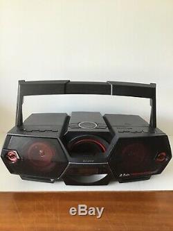 Sony ZS-BTG900 Portable NFC Bluetooth Wireless Boombox Speaker System With Remote