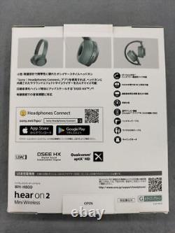 Sony wireless headphones h. Ear on 2 Mini Wireless WH-H800Bluetooth/hi-res-Green