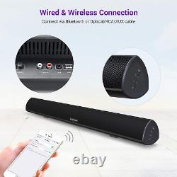 Sound Bar Wired and Wireless Bluetooth Audio Home Speaker Remote Control New
