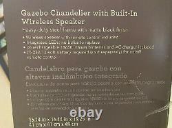 Speaker bluetooth/wireless in Chandalier with LED light and remote