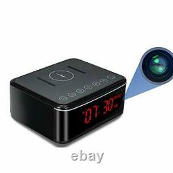 Spy Camera-Remote WIFI Hidden Camera/Wireless Charge/Bluetooth Speaker/Alarm