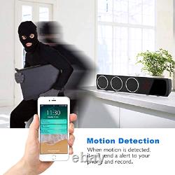 Spy Hidden Camera HD 1080P Bluetooth Speaker Night Vision Remote live-streaming