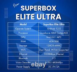 SuperBox Elite Ultra 2024 Elite Apps 30 DAY FREE TRIAL TV OCTASTREAM ELITE MAX