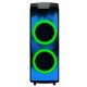 Supersonic 2x 12 Portable Rechargeable Bluetooth Party Speaker With Light Show