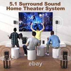 Surround Sound Systems Wireless Rear Satellite Speakers 800W 6.5inch