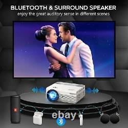 THZY 9500LM 5G WiFi 4K Bluetooth Projector Wireless Screen Mirroring HDMI USB