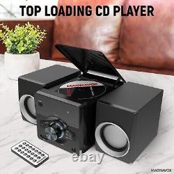 Top Loading CD Shelf System with Bluetooth Wireless Technology & Remote Control