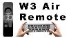 W3 Wireless Air Mouse Remote Ultra Thin And Elegant