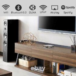 WIFI Bluetooth Amplifiers Board Digital Multiroom Audio Wireless Channels Stereo