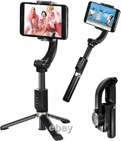 Waoops Gimbal Stabilizer for Smartphone with Bluetooth Wireless Remote 360°