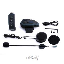 Wireless Bike Helmet Headphone Intercom NFC Bluetooth Remote Control
