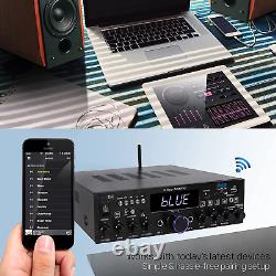 Wireless Bluetooth Home Stereo Amplifier Multi-Channel 200W Power Amplifier Ho