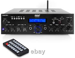 Wireless Bluetooth Power Amplifier System 200W Dual Channel Sound Audio Stereo
