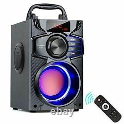 Wireless Bluetooth Speakers with Remote Control for Phone Computer PC & TV
