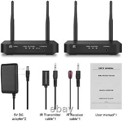 Wireless HDMI Extender with Loop Out, Wifi Transmitter and Receiver Kit 328Ft 1