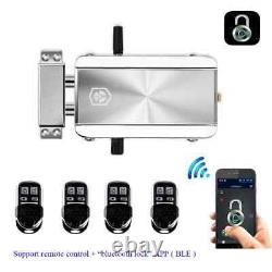 Wireless Keyless Remote Control Smart Invisible Electric Motor Lock APP Optional