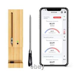 Wireless Meat Thermometer, 777FT Remote Bluetooth Range, 3.9MM Ultra-Thin Mea