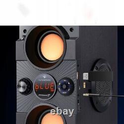 Wireless Party Speaker with Remote Control Bluetooth Bass Rechargeable Portable