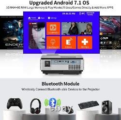 Wireless Portable Android Home Theater Projector Blue-tooth Movie Free Air Mouse