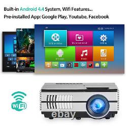 Wireless Portable Android Home Theater Projector Blue-tooth Movie Free Air Mouse