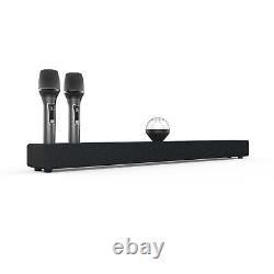 Wireless Subwoofer Surround Sound Bar TV Home Theater With Remote + 2 Microphone