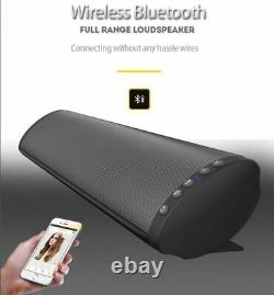 Wireless TV Soundbar Speaker 20W Plastic Remote Control Bluetooth Home Theater