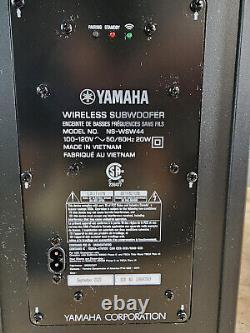 Yamaha Sound Bar & Wireless Subwoofer Bluetooth ATS-2090 Black NO Remote