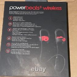 2018 Nouveaux écouteurs sans fil Powerbeats de la collection Decade Red par Dr. Dre