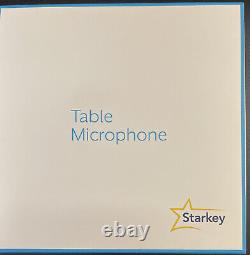 2.4ghz Starkey Microphone De Table/tv Streamer Pour Appareils Auditifs Livio/evolv