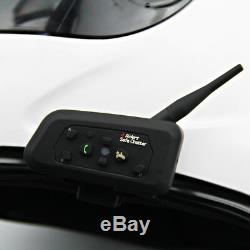2pcs Lexin Casque Moto A4 Casque Bluetooth Intercom Avec Télécommande