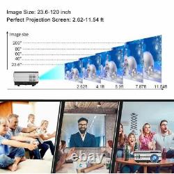 3000lm Hd Led Smart Projector 1080p Android 7.1 Blue-tooth Sans Fil Pour Youtube