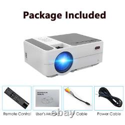 5500lms Hd Mini Led Smart Projector Android Blue-tooth Sans Fil Pour Youtube Hdmi