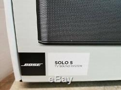 5 Bose Solo Tv Soundbar Garantie Usine De Vente À Distance Boîte