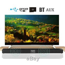 60w Sans Fil Bluetooth Sound Bar 5.1 Soundbar 8 Haut-parleur À Distance Home Tv Théâtre