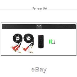 60w Sans Fil Bluetooth Sound Bar 5.1 Soundbar 8 Haut-parleur À Distance Home Tv Théâtre