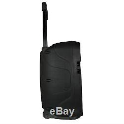 8 Bluetooth Portable Dj Party Pa Président Télécommande Sans Fil MIC Micprophone Mp3