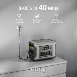 ALLPOWERS R1500 LiFeP04 1152Wh Station d'alimentation portable de secours Batterie de secours Remis à neuf