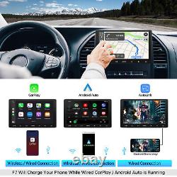 ATOTO F7WE 10 pouces Double 2DIN Autoradio sans fil Android Auto & CarPlay, Bluetooth