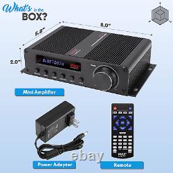 Amplificateur Audio Sans Fil Bluetooth À La Maison 100w 5 Channel Home Theater Power Ster