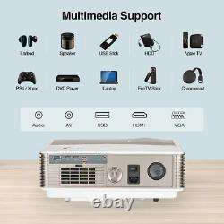 Android Wifi Smart Projector Blue-tooth Home Theater Online Video Apps Hdmi Av