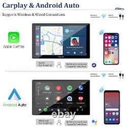 Autoradio 9 pouces sans fil Double Din avec écran tactile Apple CarPlay Caméra