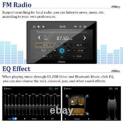 Autoradio 9 pouces sans fil Double Din avec écran tactile Apple CarPlay Caméra