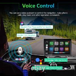 Autoradio de voiture Apple CarPlay sans fil portable MP5 Bluetooth à écran tactile de 9 pouces avec caméra