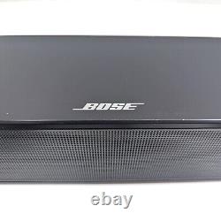 Barre de son Bose Solo Series II avec haut-parleur Bluetooth et télécommande en noir