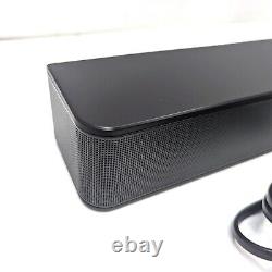 Barre de son Bose Solo Series II avec haut-parleur Bluetooth et télécommande en noir