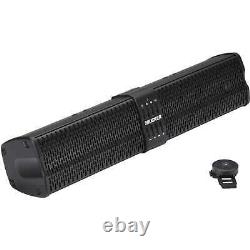 Barre de son Kicker 47KPB1 PowerBar KPB1 20 pouces BlueTooth alimentée UTV, noir Wea