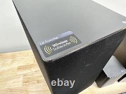 Barre de son LG SN8YG, haut-parleurs SPK8S, caisson de basses SPN8W, 2 télécommandes sans fil Bluetooth