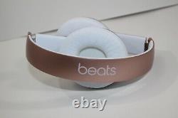 Beats Solo3 Wireless Series Casques À L'oreille Rose Rose Or Mnet2ll/a Véritable