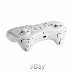 Blanc U Pro Bluetooth Télécommande Sans Fil Manette De Jeu Pour Nintendo Wii U