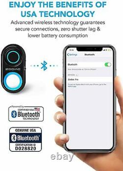 Bluetooth Télécommande Caméra Shutter Selfie Bouton Android Apple Android